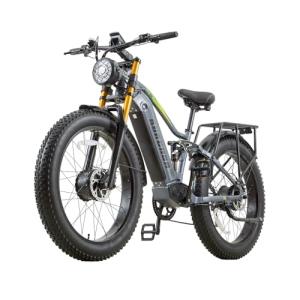 BURCHDA Dual Motor Full Suspension Electric Bike