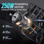 SAMEBIKE 20" Fat Tire Folding Electric Bike