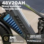 BURCHDA Dual Motor Full Suspension Electric Bike