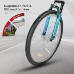 SAMEBIKE 26” Electric Mountain Bike with Removable Battery