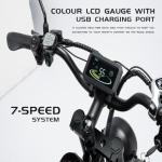 Snokco All-Terrain Electric Bike with Removable Battery