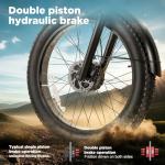 BURCHDA Dual Motor Full Suspension Electric Bike