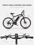 SAMEBIKE 26” Electric Mountain Bike with Removable Battery