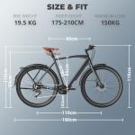 Fafrees 29" Lightweight Electric Commuter Bike