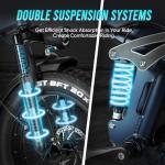 SAMEBIKE 20" Folding Fat Tire Electric Bike