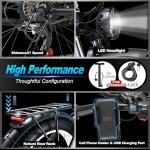 Electric Fat Tire Mountain Bike - 70+ Mile Range