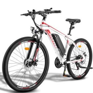 Fafrees 26" Electric Mountain Bike with Removable Battery
