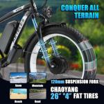 JESRIDER 250W Electric Fat Tire E-Bike