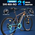 Fafrees 26" Electric Mountain Bike with Removable Battery