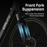 URLIFE 26" Electric Mountain Bike with Removable Battery