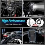 JESRIDER 250W Electric Fat Tire E-Bike