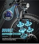 SAMEBIKE 27.5" Electric Mountain Bike with Removable Battery