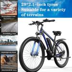 Pudari E8 Electric Mountain Bike with Removable Battery