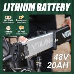VITILAN i7Pro 3.0 Electric Folding Fat Tire Bike