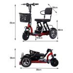 Compact Adult Mobility Scooter - 45 Miles Range
