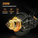 iENYRID Adult Electric Bike with Dual Suspension