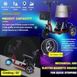 Compact Adult Mobility Scooter - 45 Miles Range