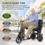 TopMate ES10 Lightweight Folding Electric Tricycle