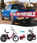 NOMIGO Adult Folding Electric Tricycle with 90km Range