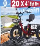 NOMIGO Adult Folding Electric Tricycle with 90km Range