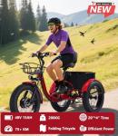 NOMIGO Folding Electric Tricycle for Adults
