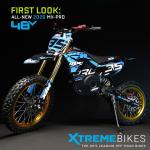2026 XTM MXPRO 48V Electric Dirt Bike - Blue