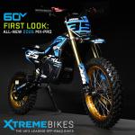 2026 XTM MXPRO 60V 2000W Electric Dirt Bike