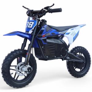 Kids Electric Mini Dirt Bike 36V 600W Blue