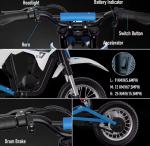 Kids Electric Dirt Bike EVERCROSS PLUS EV12M