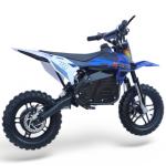 Kids Electric Mini Dirt Bike 36V 600W Blue