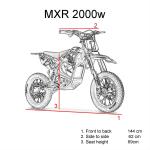 FunBikes MXR 2000W 60V Electric Dirt Bike
