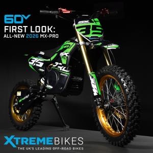 XTM MXPRO 60V 2000W Electric Dirt Bike - Green