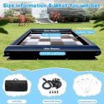 Mini Inflatable Bumper Car Racing Track Set