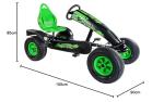 Dino Trophy BF1 Black/Green Pedal Go Kart