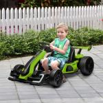 HOMCOM 24V Kids Electric Go Kart - Green