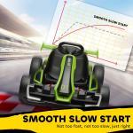 HOMCOM 24V Kids Electric Go Kart - Green