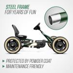 Berg Buddy Retro Green Pedal Kart for Kids