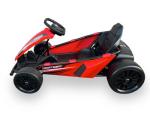 INDALCHESS Kids Drift Kart 24V, 15Km/h, Red