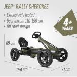 BERG Rally Jeep® Cherokee Go-Kart for Kids