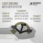 BERG Rally Jeep® Cherokee Go-Kart for Kids