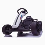 Kids 24v Electric Drift Go Kart - White