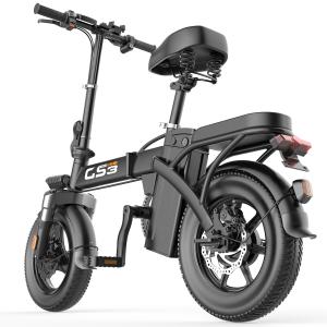 OMESER 14" Folding Electric Fat Tire Bike