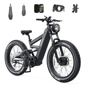 TESWAY X9 Dual Motor Full Suspension Fat Tire eBike