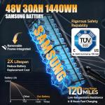 TESWAY X9 Dual Motor Full Suspension Fat Tire eBike