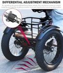 NOMIGO Adult Folding Electric Tricycle with 90km Range