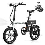 HITWAY 16-Inch Folding Electric Bike for Commuting