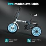 HITWAY 16-Inch Folding Electric Bike for Commuting