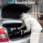 HITWAY 16-Inch Folding Electric Bike for Commuting