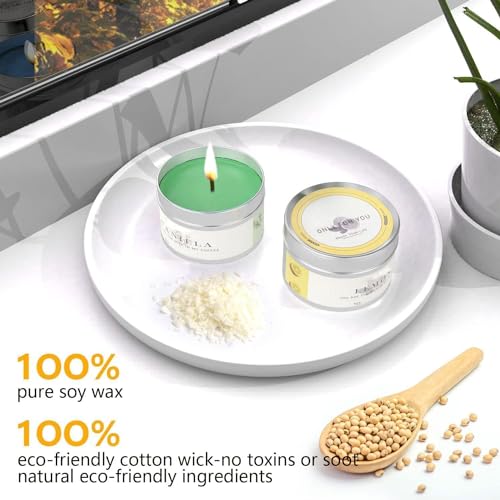 Adult Beginners Candle Making Kit: Soy Wax, Melter, Scents