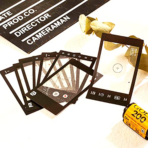 Movie Film Scrapbook Kit with 94pcs Stickers & Frame